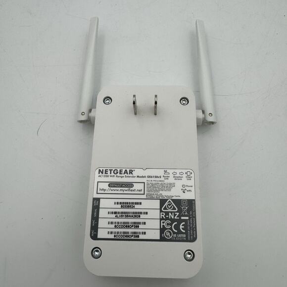 NETGEAR AC1200 Wi-Fi Range Extender (EX6150) Dual Band w/ Antennas - Picture 2 of 8